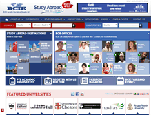 Tablet Screenshot of bcie.co.uk